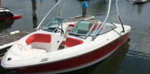 rented boat